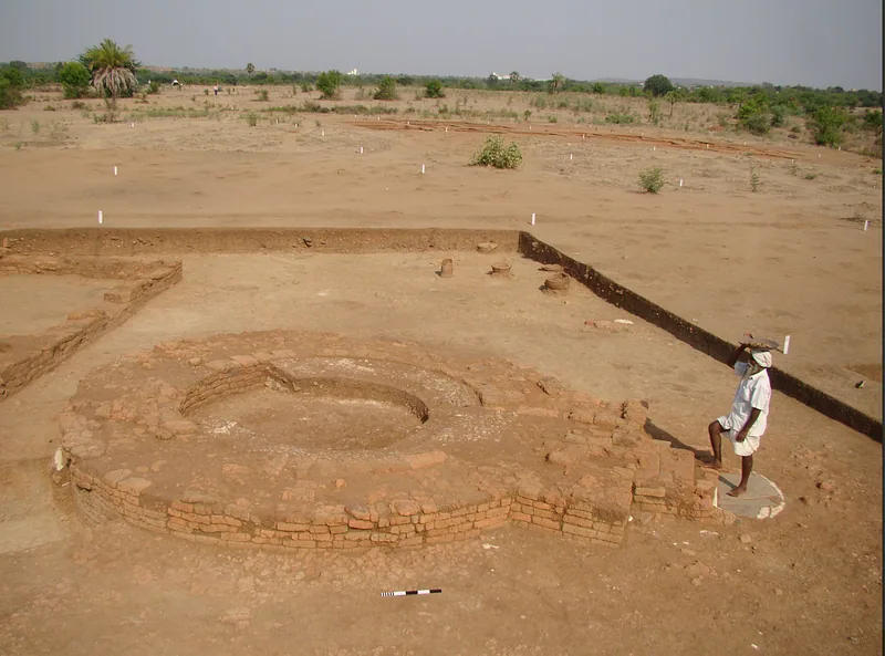 Excavated site at Kondapur, Sangareddy
