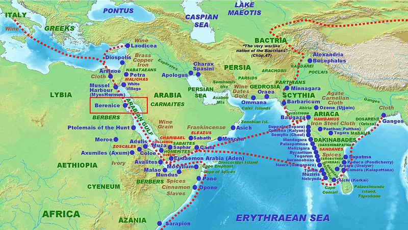 Ancient Indo-Roman Trade Routes