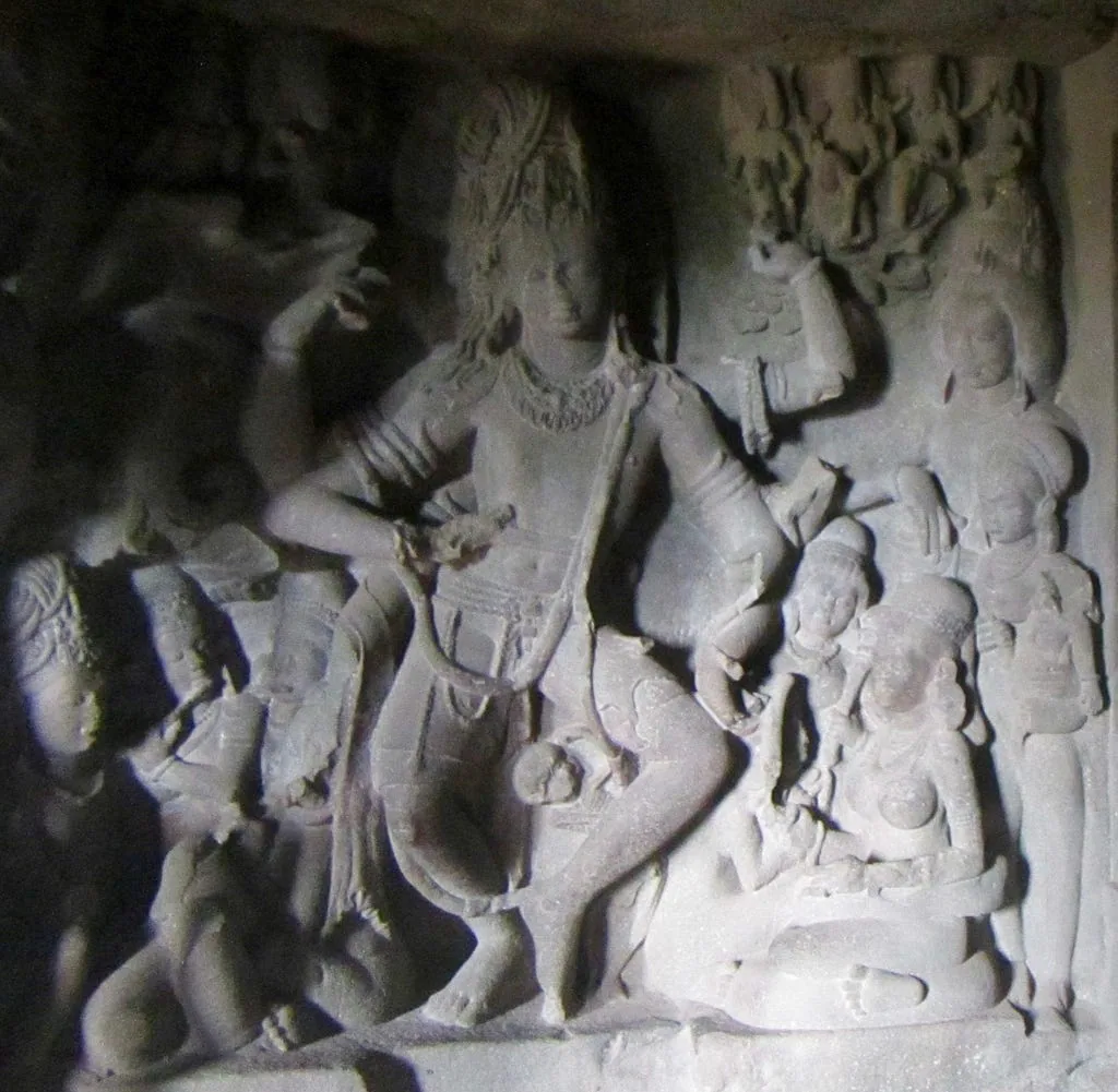 Shiva Tandavam, Cave 21, Ellora