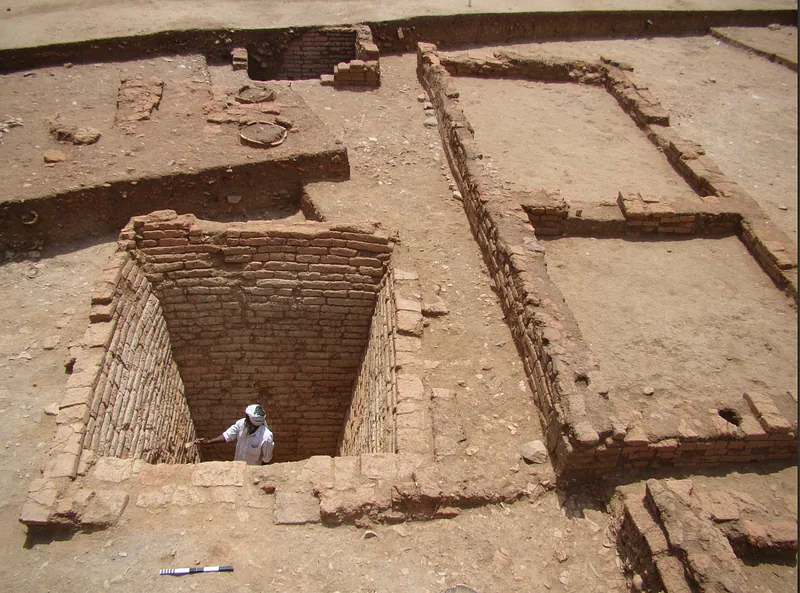 Excavated site at Kondapur, Sangareddy