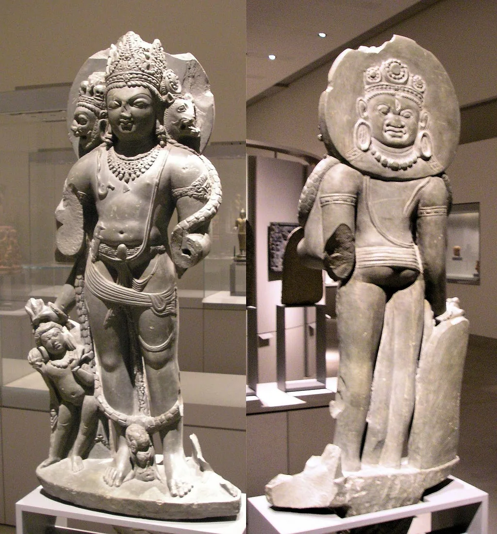 Vaikuntha Chaturmurti from Kashmir, 9th Century CE